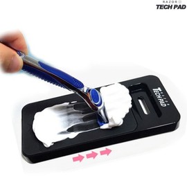 (MD) TechPad Razor Blade Cleaner Razor Sharpener Blade Refill Razor Stand Disposable Razor / (MD엠디)TechPad 면도기 면도날 클리너 면도기갈이 면도날갈이 면도날리필 면도기거치대 일회용면도기