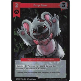 Drop Bear Holofoil  Metazoo 2025 Base Set MZ1 113/214 Rare Card