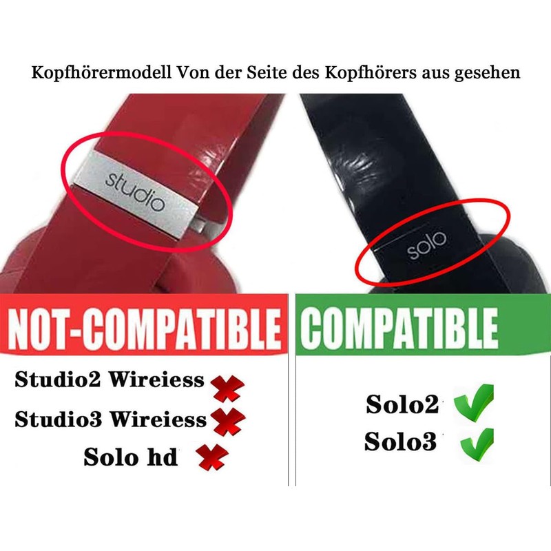 Solo3 Solo2 Headband Replacement Solo 3 Wireless Headband Repair Kit