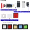 Square Momentary Push Button Switch Ultra Thin 21 * 21mm