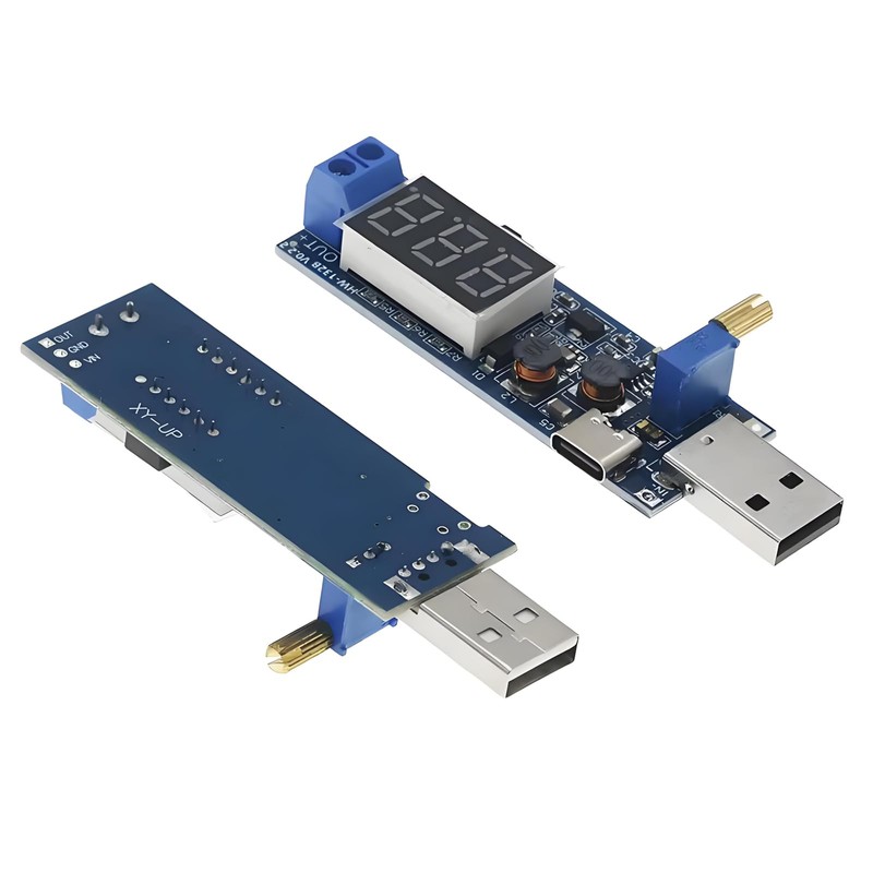 Pack of 3 DC-DC Step Up Down Power Supply Module,