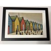 Greetingles Lowry-Style Framed Print. Beautiful Black Ash Frame (Lowry, LS