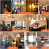 LiteHistory E12 led Bulb Dimmable 6W Equal 60 Watt LED