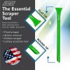 Scrigit Scraper Wide Blade No-Scratch Plastic Scraper Tool | 3-Pack