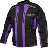 Duchinni unisex child Motorcycle Jacket, Purple, X-Small