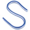 Regla Flexible Curvas Dibujo 30 cm Vinilo Plástico Azul Artesanía