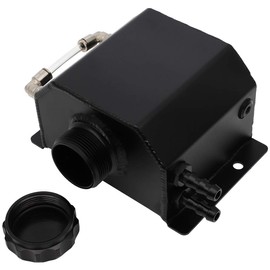 Stainless Steel Premium Radiator Coolant Overflow Tank 1 L Universal