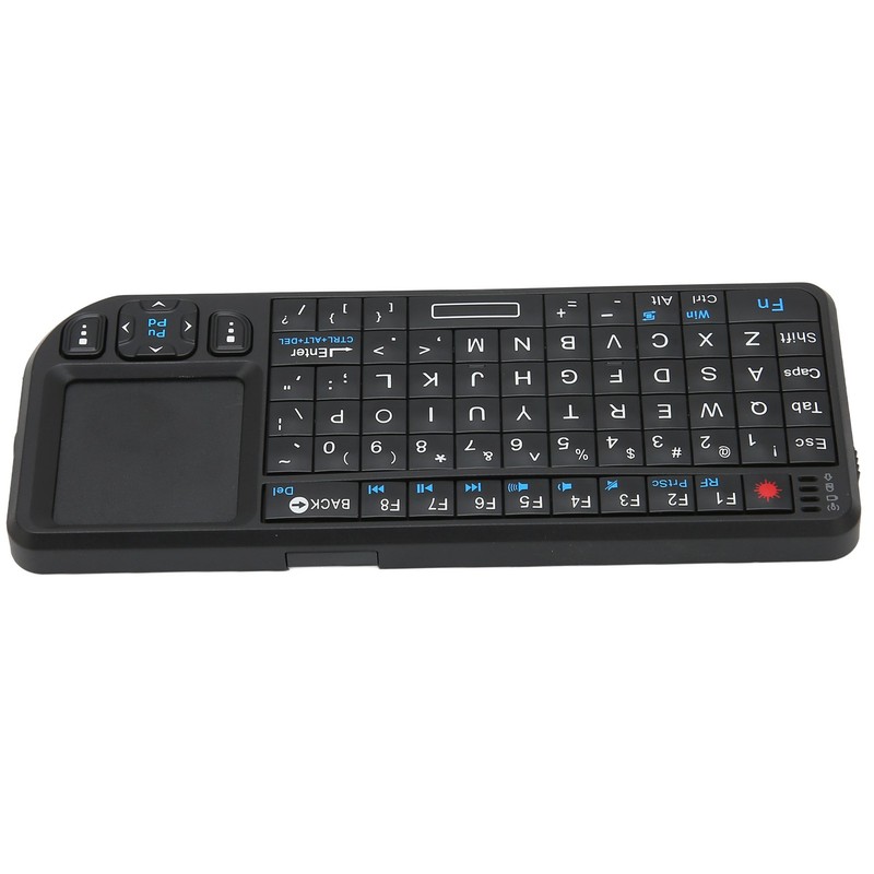 Mini Keyboard 2.4G Wireless Backlit Integrated Design Inbuilt Rechargeable Battery