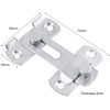 Hasp Deadbolt Lock, Stainless Steel Sliding Door Lock, Cabinet Lock,