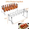 auisea Chicken Leg Rack for Grill 14 Slots - 2-Piece