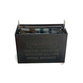 19uf 21uF 20uF Generator Capacitor Condenser 2 Pin AVR Cbb61 20 Uf 50 60hz 250v 350v 450v Ac Pin Style Square