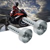 TOTMOX 2 x 60 mm universal motorcycle exhaust silencer DB