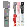 YETAMKR Pocket 4 Silicone Cover, Protective Case Lens Protector Scratch-Resistant