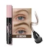 Erinde Microblading Eyebrow Pen, Waterproof Long Lasting Eyebrow Pencil, Natural