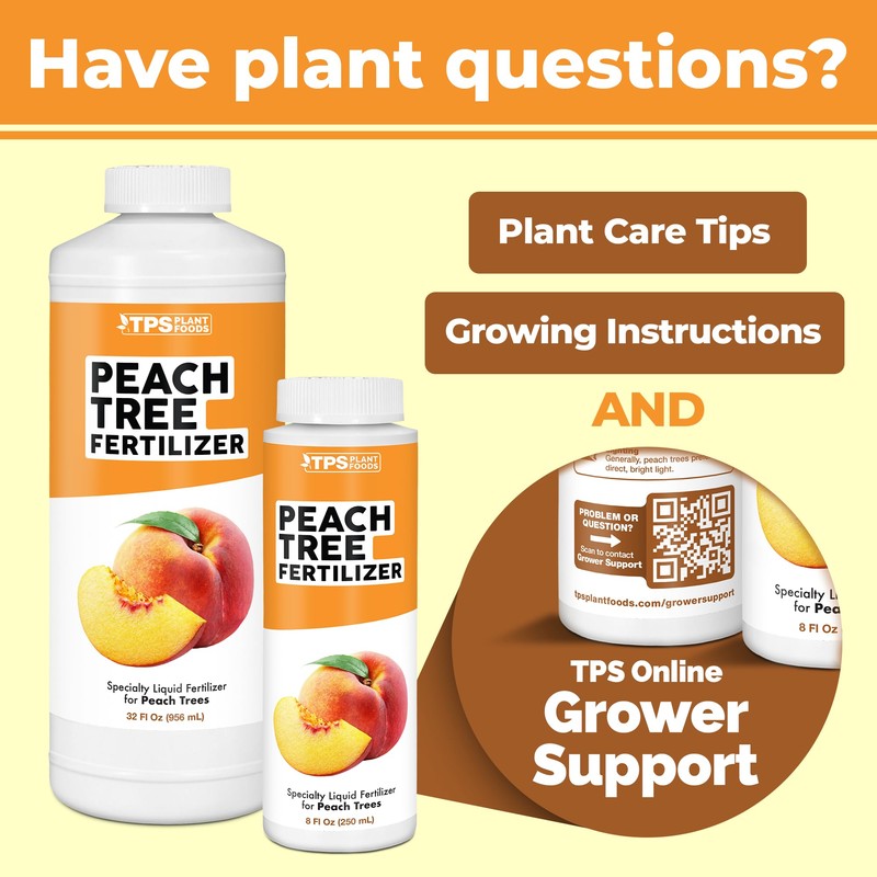 Peach Tree Fertilizer for All Peach, Nectarine and Stone Fruit