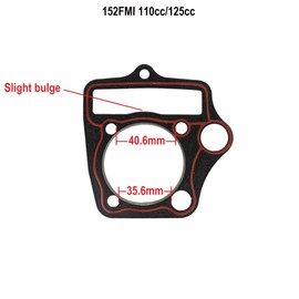 Head Gasket Set For 125cc ATV Dirt Bikes Pit Bikes 4 Stroke engines CRF Apollo