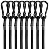 BEXSLE 8 Pcs 24in Bungee Cords with Carabiner Hooks Heavy