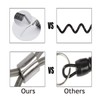BB Hapeayou Fishing Lanyard Heavy Duty Retractable Coiled Tether with