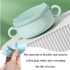 Tableware Suction Cups,3 PCS Double Sided Suction Cups Non-Slip Silicone