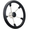 Mojiate 13.5" Boat Steering Wheel with PU Foam Cover, Stainless