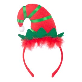 Kirei Sui Kids Christmas Elf Hat Headband Costume Red