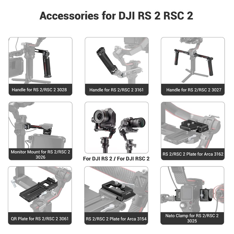 SmallRig Extended Quick Release Plate Compatible with Arca-Type for DJI