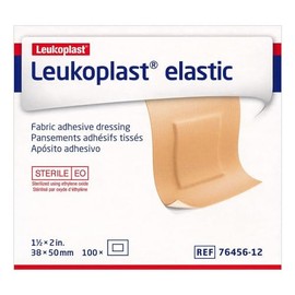 Coverlet/Leukoplast Adhesive Patch Bandage 1-1/2" x 2", Latex-free 100 per Box (Packaging May Vary)