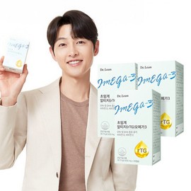 Dr. Lin Supercritical RTG Omega-3 3 Boxes (3-Month Supply) / 닥터린 초임계 알티지(rTG) 오메가3 3박스 (3개월분)