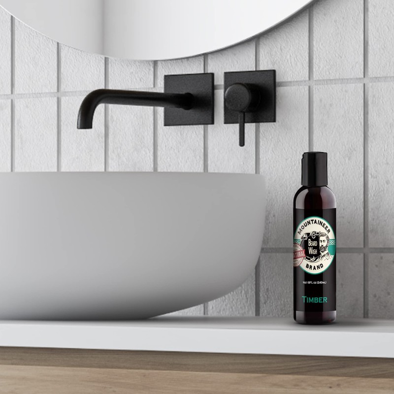 Mountaineer Brand Beard Wash For Men | 100% Natural Beard