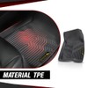 CHEDA TPE Floor Mats Cargo Liners All-Weather Protection Compatible with