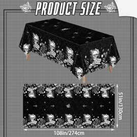3 Pcs Death to My 20s Tablecloths, Rip to My 20s Tablecloths, 30th Birthday Table Decorations Black Death to My 20s Table Decor Plastic Table Cover for My Youth 30th Funeral Party Decorations Supplies