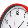 MPM Quality Analogue wall clock - high-quality plastic frame, quartz