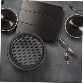 SHOWERORO 2pcs Subwoofer Mesh Speaker Grill Protector Speaker Guard for Home Audio Car Use Durable Design to Prevent Dust and Damage Fit for Audio Enhancement