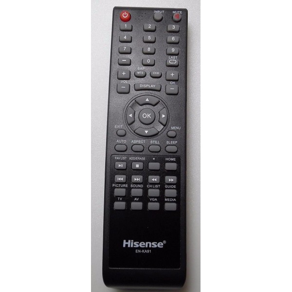 For Hisense HISENSE EN-KA91 Television Remote Control for 32H3E 40H3E