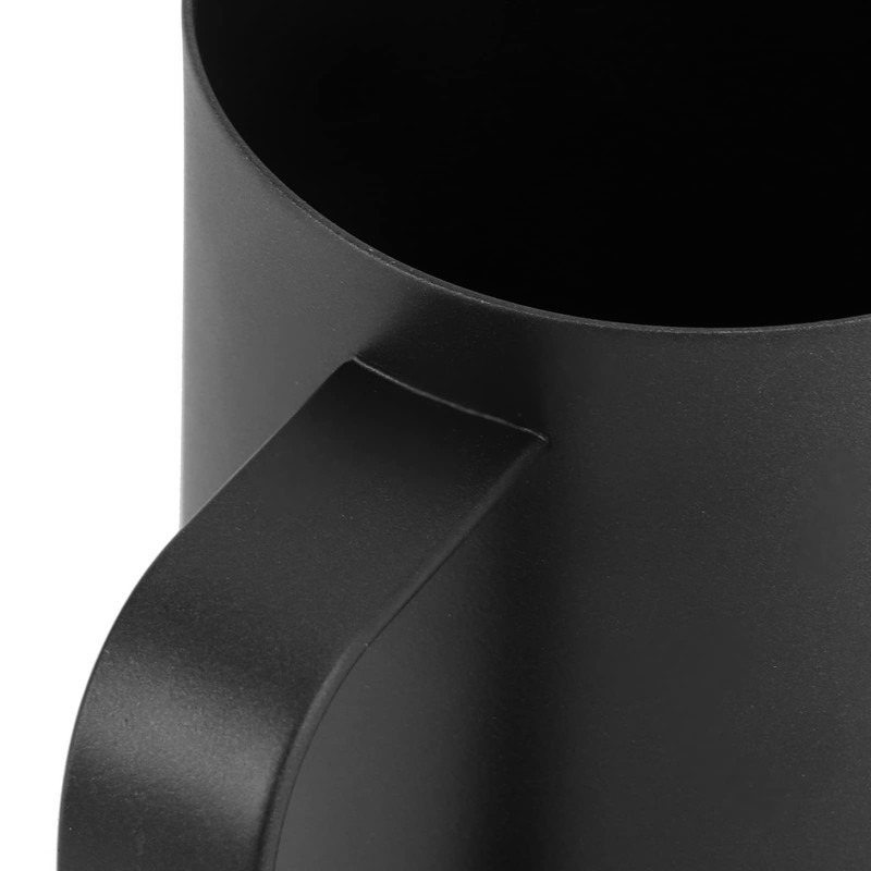 Stainless Steel Milk Frothing Pitcher, Black Matte Appearance Coffee Latte
