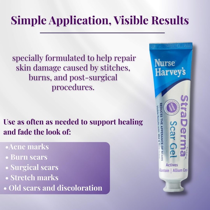 Nurse Harvey's Straderma 40gr (Advanced Scar Gel, Wound and Spot