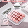 HUTUDD Cute Calculator, Mechanical Switch Calculator, Calculators Desktop 10 Digits,