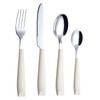 EXZACT Cutlery Set Coloured 16pcs Stainless Steel, Silverware with Coloured