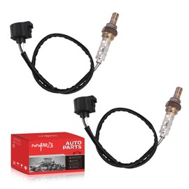 PAPAPARTS Oxygen Sensor Upstream & Downstream Compatible with Chrysler 300 for Dodge Ram for Jeep Wrangler Grand Cherokee 2005-2010 2 PCS O2 Sensor Replace 234-4587 68144248AA