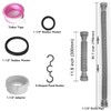 1-1/2" Sink Drain Pipe Kit, Flexible Drain Pipe P Trap,