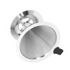 Coffee Dripper Stainless Steel Reusable Pour Over Coffee Dripper for