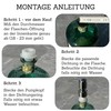 Altglas ‘Budapest’ pump head, stainless steel soap dispenser pump for