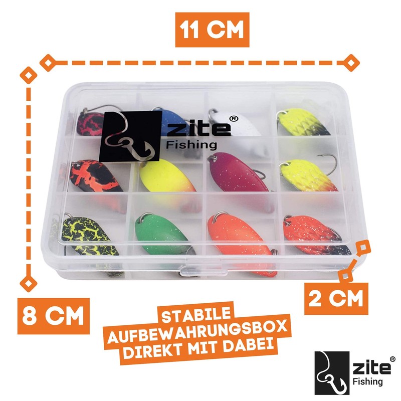 Zite Fishing Trout Lure Set, 23-Piece Set for Trout /