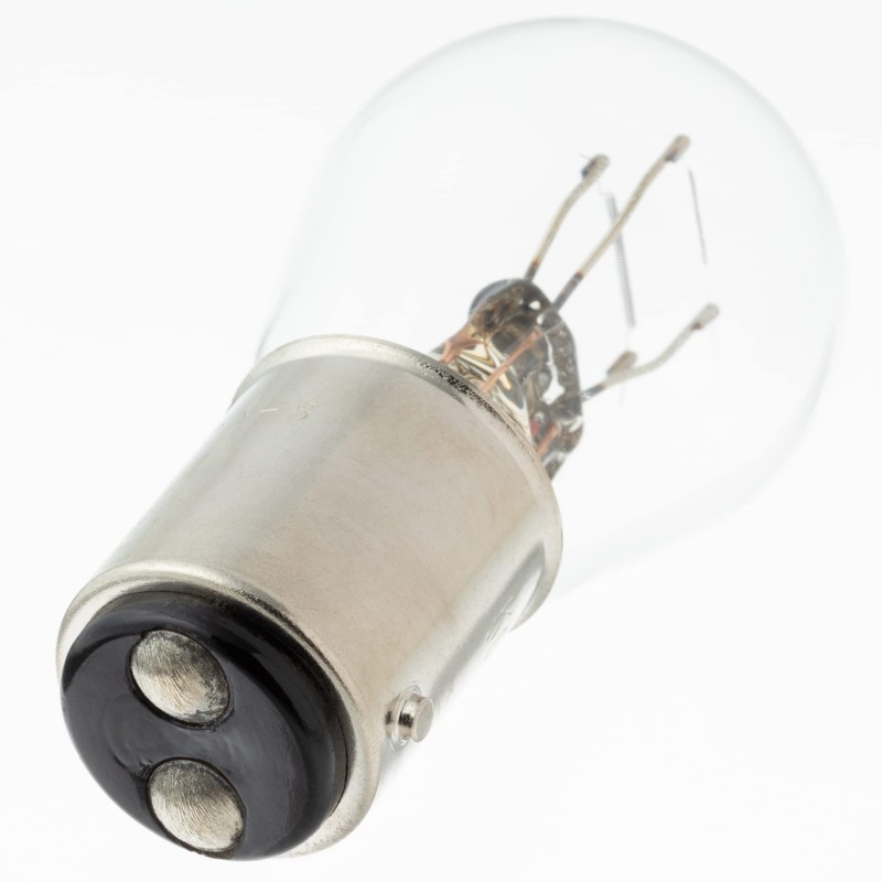 日星工業 ポラーグ(Polarg) 二輪車用バルブ S25ダブル 12V18/5W クリア 1個 416 M4528 信頼の純正バルブメーカー