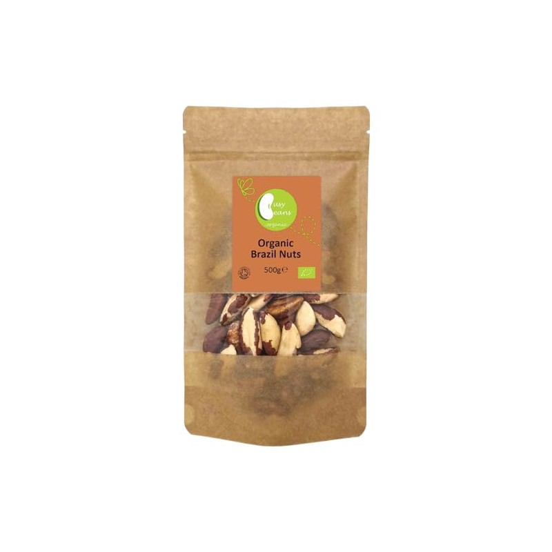 Organic Brazil Nuts - Certified Organic - by Busy Beans