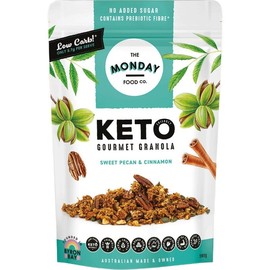The Monday Food co. Keto Gourmet Granola Sweet Cinnamon Pecan 300g
