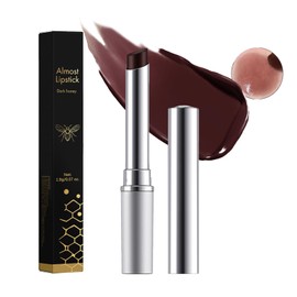 Black Honey Lipstick Tinted Lip Balm,Sheer Hydrating and Nourishing Lips Balm for All Skin Tones Moisturizing Lip Color, Black Honey Lipstick with Natural Dark Cherry Tint Daily Lip Care for Women