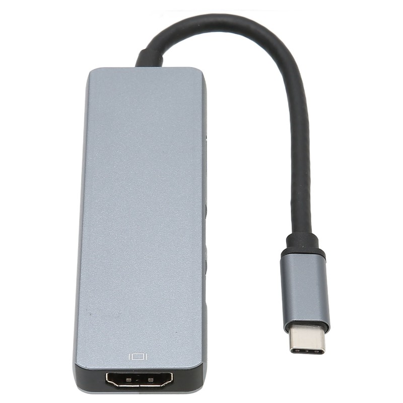 5 in 1 USB C Hub 5Gbps Transfer Ultra HD