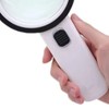 10X Large Double Layer Optical Magnifying Glass with LED Light