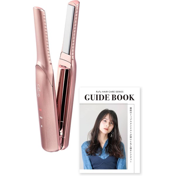 ReFa FINGER IRON ST Finger Iron Guide Book Included (Pink)